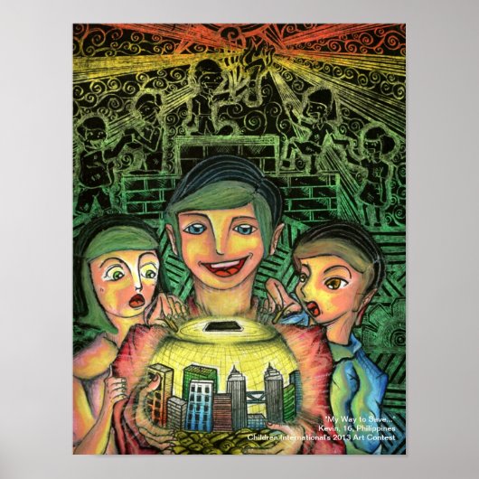 12インチx 15.53インチポスター ポスター (正面)