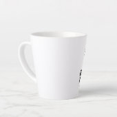 12オズラテホワイトマグ カフェラテマグ (左アングル)