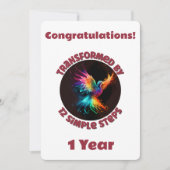 12カスタマイズのマイルストーンステップで変シンプル換 シーズンカード (正面)