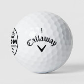 12カスタムパーソナライズされたCallaway Warbirdゴルフボール ゴルフボール (ロゴ)