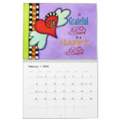 12カ月のカレンダーで歌と踊りを楽しむ カレンダー (2月 2026)