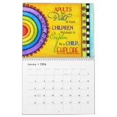 12カ月のカレンダーで歌と踊りを楽しむ カレンダー (1月 2026)