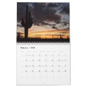 12カ月の国立公園12第4版 カレンダー (2月 2026)