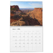 12カ月の国立公園12第4版 カレンダー (3月 2026)