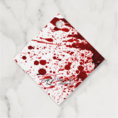 12ギフトラベル血（ばちゃばちゃ）跳ねる吸血性ゴシック フェイバータグ (裏面)