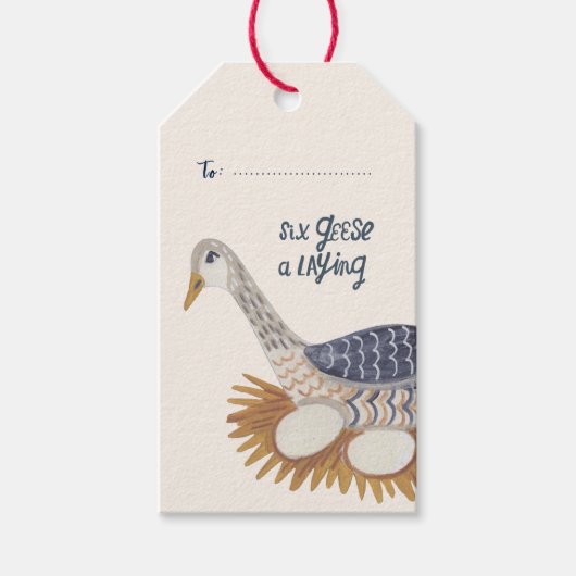 12クリスマスの日6ゲーゼのレイアウト ギフトタグ (正面)