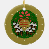 12クリスマスコレクションの日:12日目 セラミックオーナメント (裏面)