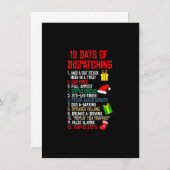 12クリスマスパジャマX-mas Dispを派遣する日 招待状 (正面/裏面)