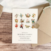 12クリスマスホリデーパーティーの日 招待状