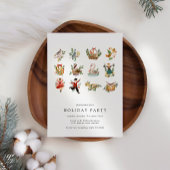 12クリスマスホリデーパーティーの日 招待状