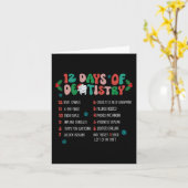 12クリスマス歯科歯科歯科衛生士の日 カード (黄色い花)