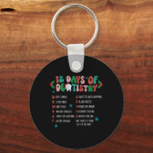 12クリスマス歯科歯科歯科衛生士の日 キーホルダー (正面)