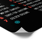 12クリスマス歯科歯科歯科衛生士の日 ポスター (角)