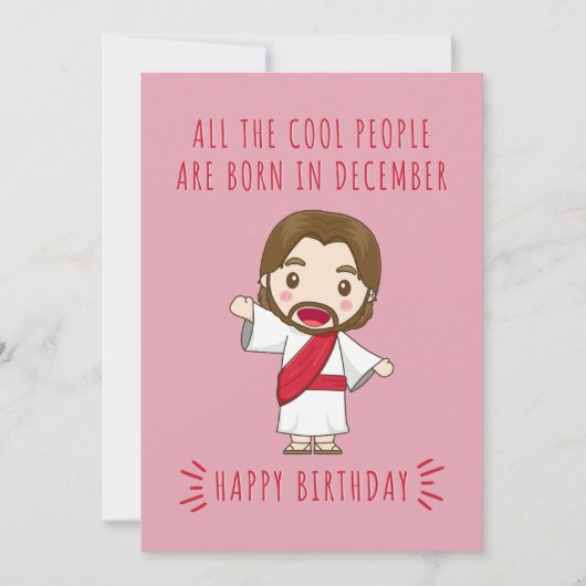 12クール月の生まれ誕生日 シーズンカード (正面)