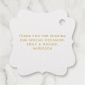 12サンキューバプテスフォイル実在《キリスト教》洗礼式や命名式クロス フェイバータグ (裏面)