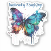 12シンプルステップで変換 シール (正面)