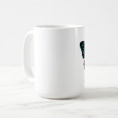 12シンプルステップ、オウム、NA、Al-Anonで変換 コーヒーマグカップ (正面左)