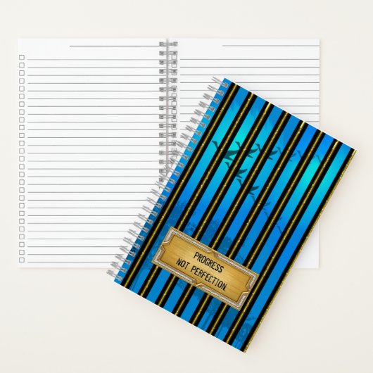 12ステップやる気を起こさせるダイアリー – パーソナライズされた ノートブック (内側)