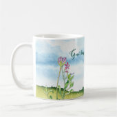 12ステップリカバリ記念日自然の風景 コーヒーマグカップ (左)