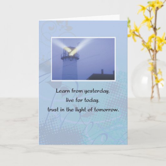 12ステップ中毒の回復のための9ヶ月の記念日 カード (黄色い花)