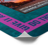 12ステップ回復スローガン雲ポスター縁ど25z ポスター (角)