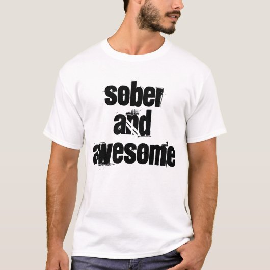 12ステップ回復 男性Tシャツ Tシャツ (正面)