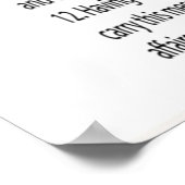 12ステップ12伝統も利用可能リンクを参照 ポスター (角)