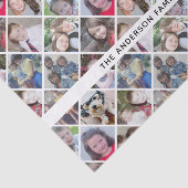 12ダイヤモンドパターンのフォトコラージュカスタム文字 薄葉紙 (詳細)