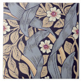 12ダスティブルーとイエローのシームレスなPimpernel 2 タイル (正面)