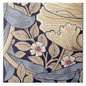 12ダスティブルー&イエローのシームレスな11 タイル (正面)