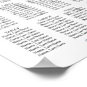 12テーブル座席表ポスター記号 ポスター (角)