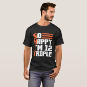 12トリプル36誕生日 Tシャツ (正面フル)