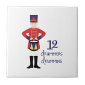 12ドラマーズ·ドラム タイル (正面)