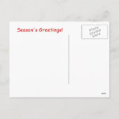 12ドラマー・ドラム シーズンポストカード (裏面)