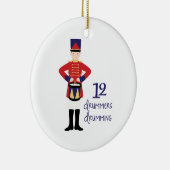 12ドラマー・ドラム セラミックオーナメント (右)