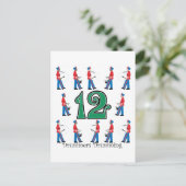 12ドラマー・ドラム ポストカード (スタンド正面)