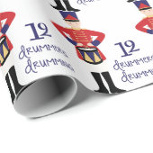 12ドラマー・ドラム ラッピングペーパー (ロールコーナー)