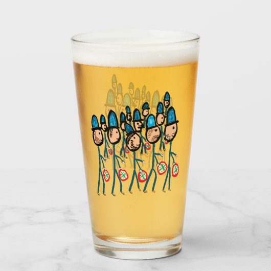 12ドラムマーズ·ドラミング タンブラーグラス (ドリンク正面)