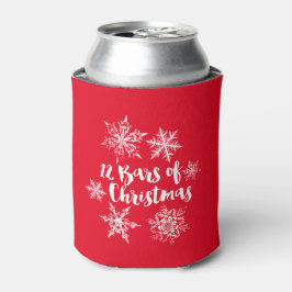 12バーのクリスマスと雪 缶クーラー