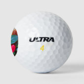 (12パック) Wilson Ultra 500距離ゴルフボール ゴルフボール (ロゴ)