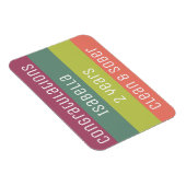 12パーソナライズされたステップ誕生日 マグネット (右側)