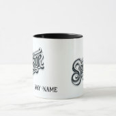 12パーソナライズされたステップNAオウムmagありがとう マグカップ (中央)