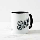 12パーソナライズされたステップNAオウムmagありがとう マグカップ (正面右)