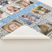 12ファミリーフォトコラージュビーチシェルズ航海の簡単 シェルパブランケット (3/4)