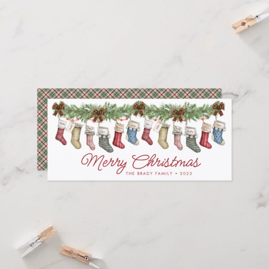 12ファミリー |孫 |大規模なファミリストッキング (正面/裏面インサイチュ)