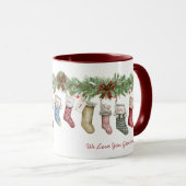 12ファミリー |孫 |職場 |ストッキング マグカップ (正面右)