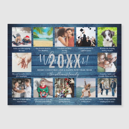 12フォトキャプション何1年の青い木の休日 (正面)