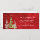 12フォトクリスマスカード |休日のコラージュ (裏面)