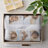 12フォトグリッドのコラージュ – 白 – モダンタイプ黒 薄葉紙 (ギフト)