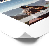 12フォトコラージカレンダバレンタインデー ポスター (角)